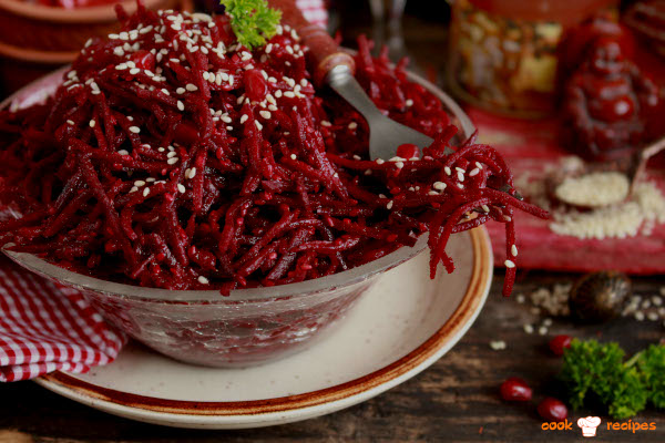 Маринованная свекла по-корейски 